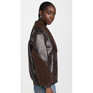 [BLANKNYC] Sweet Talker Bomber Jacket - Brown
