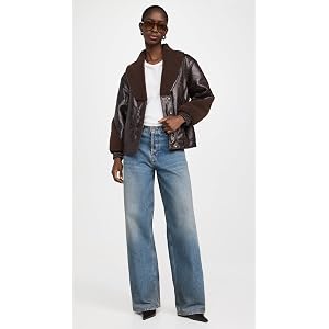 [BLANKNYC] Sweet Talker Bomber Jacket - Brown