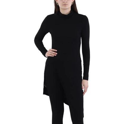 BCBGeneration Asymmetric Rayon Turtleneck Top