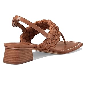 Bernardo Johanna Thong Sandle - Luggage Antique Calf 9