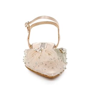 Badgley Mischka Karine Pointed Toe Flat - Wht 9