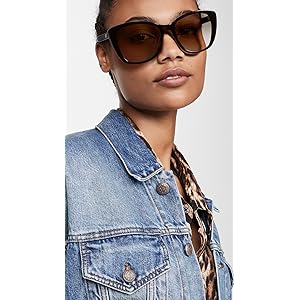 Bottega Veneta Minimalist 55MM  Cat Eye Sunglasses - Havana