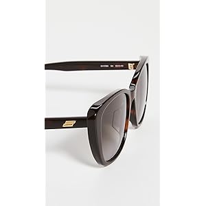 Bottega Veneta Minimalist 55MM  Cat Eye Sunglasses - Havana