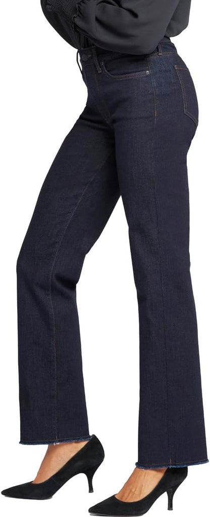 NYDJ Mid Rise Bailey Relaxed Straight Leg Jean - Magical
