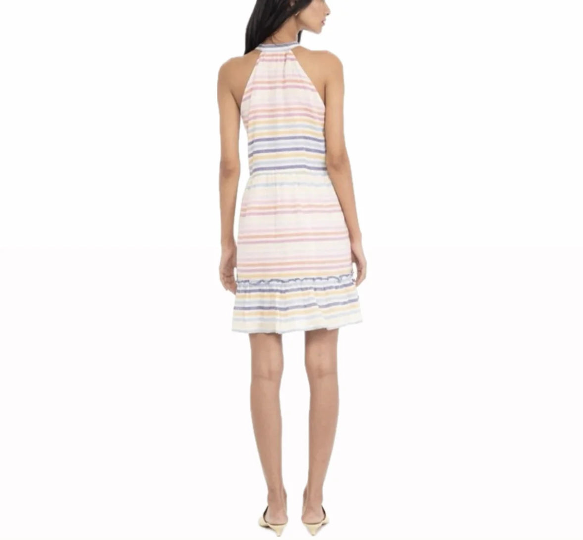 Banjanan Indigo Dress - Candy Stripe