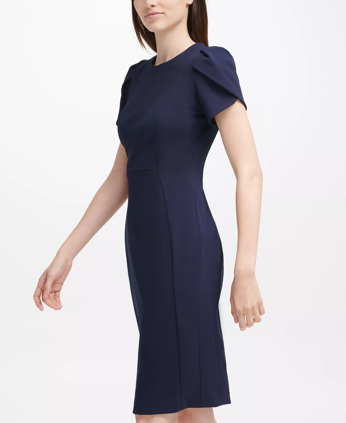 Calvin Klein Tulip Sleeve Sheath Dress