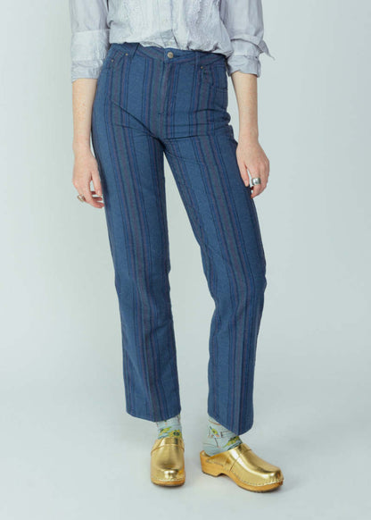 Chloé Stora Ruby Stripe Denim Trouser - 34