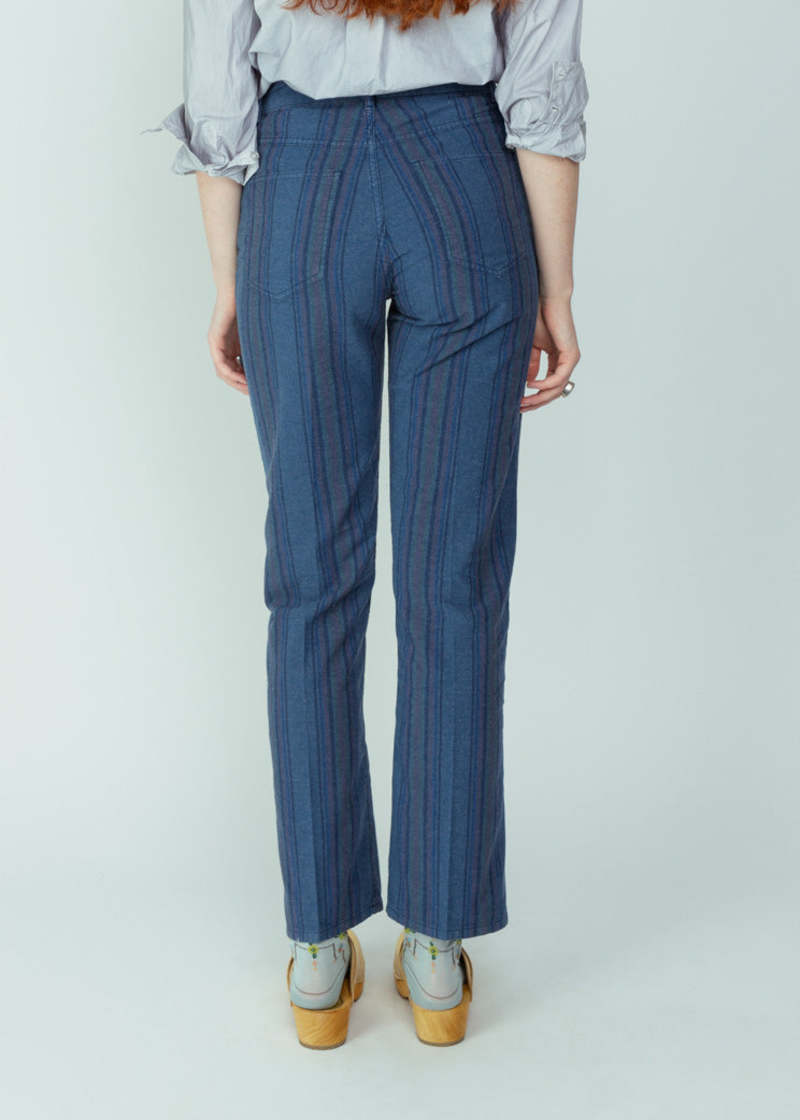 Chloé Stora Ruby Stripe Denim Trouser - 34