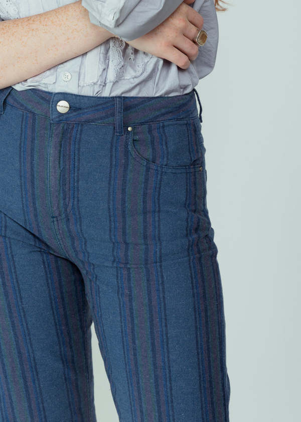 Chloé Stora Ruby Stripe Denim Trouser - 34