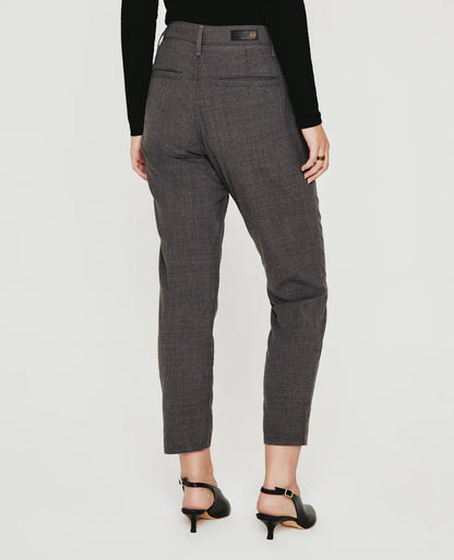 AG Caden Tailored Mid Rise Straight Leg Pants - Grey 26
