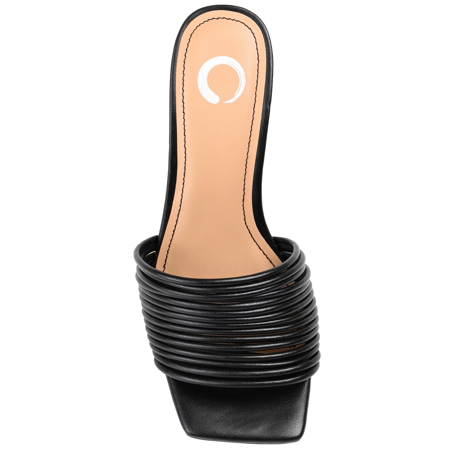 Journee Collection Calliope Heeled Sandal - Black 8