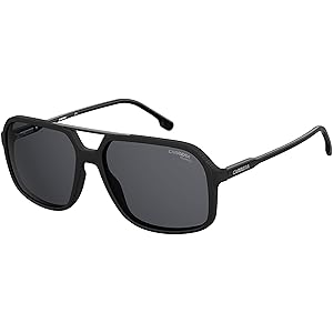 Carrera Rectangular Sunglasses CA229/S 0807/IR - Black/Grey
