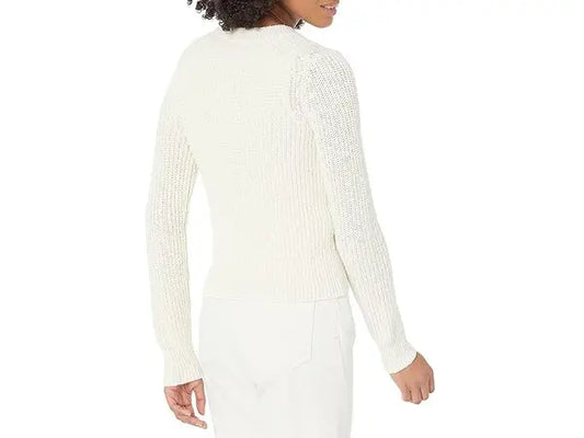 Madewell Cora Cotton Pocket Cardigan - Bright Ivory