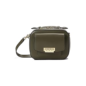 ZAC Zac Posen Earthette Small Box Crossbody - Solid Moss