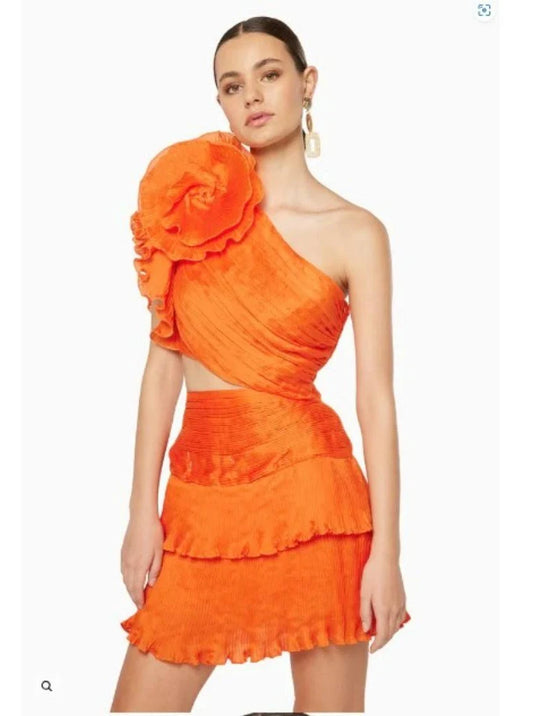 Elliatt Ideals Mini Dress - Orange