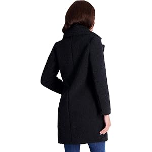 French Connection Shearling Faux Fur Coat