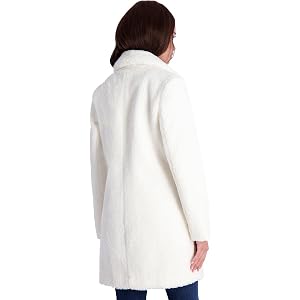 French Connection Shearling Faux Fur Coat
