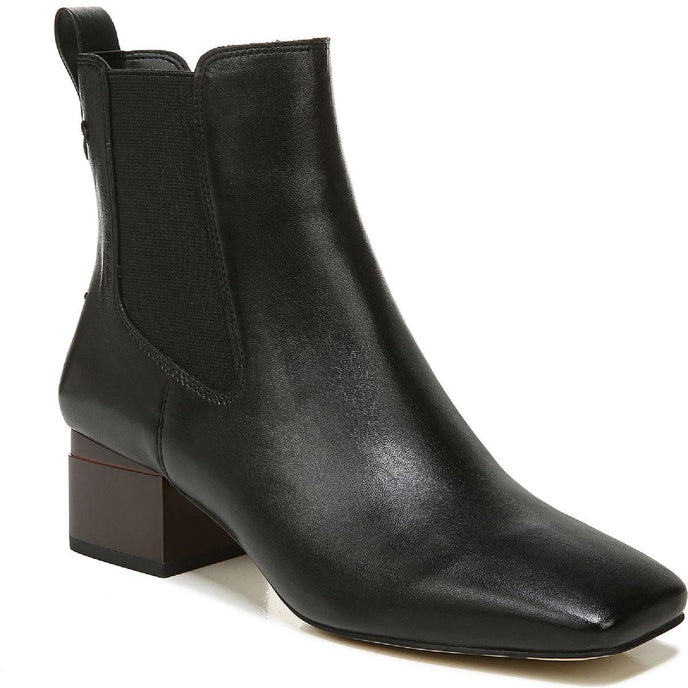 Franco Sarto Waxton Zipper Ankle Boots - Black 7.5