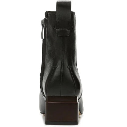 Franco Sarto Waxton Zipper Ankle Boots - Black 7.5