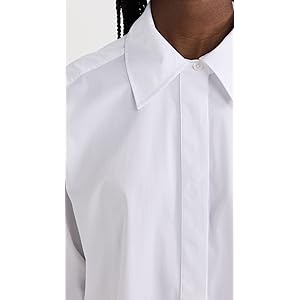 Good American Button Down 2.0 Shirt - White