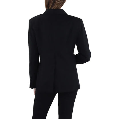 Gracia Suit Separate Office One-Button Blazer - Black