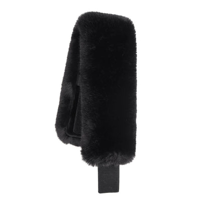 Surell Faux Mink Headband - Black