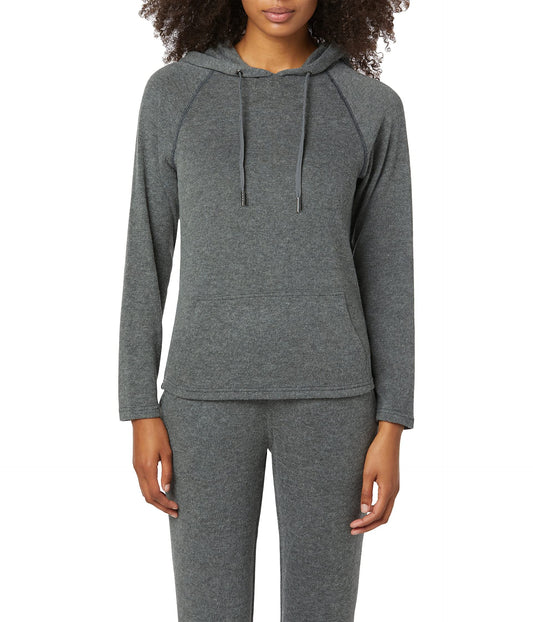 HUDSON Jeans 90s Hoodie - Charcoal Heather XS