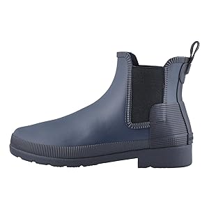 Hunter Original Waterproof Chelsea Rain Boot - Navy 10