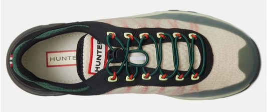 Hunter Travel Trainer Sneakers - Shaded White/Thicket Green/Black