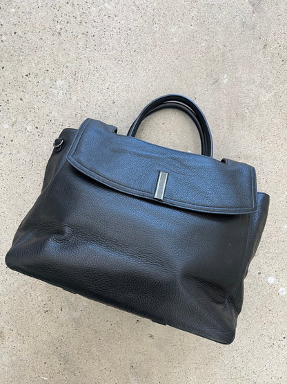 Halston Leather Shoulder Bag