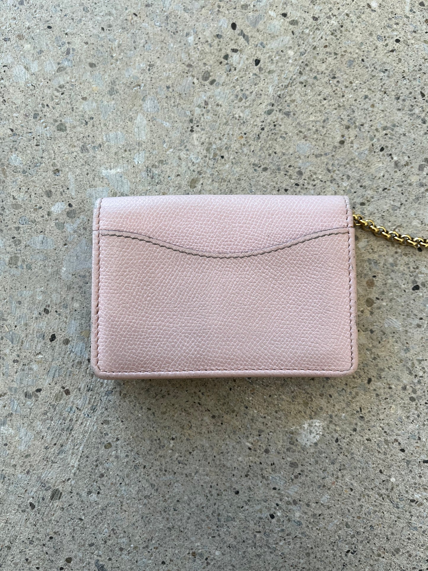 Pre-Loved Salvatore Ferragamo Keychain Wallet - Pink