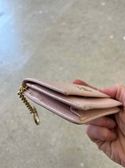 Pre-Loved Salvatore Ferragamo Keychain Wallet - Pink