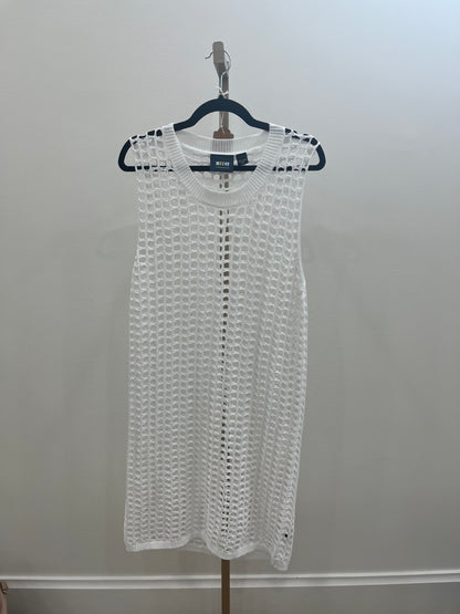 Maeve Woven Long Cover Up - White
