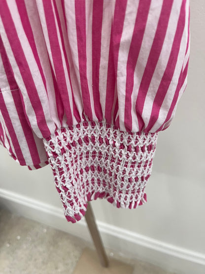 J.Crew Striped Top - Pink/Wht
