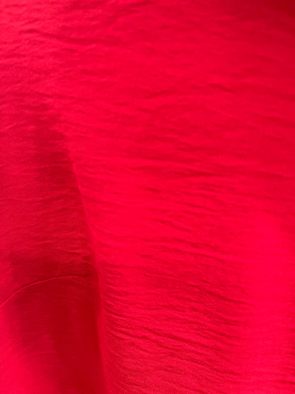 Tommy Hilfiger Button Front Blouse - Red