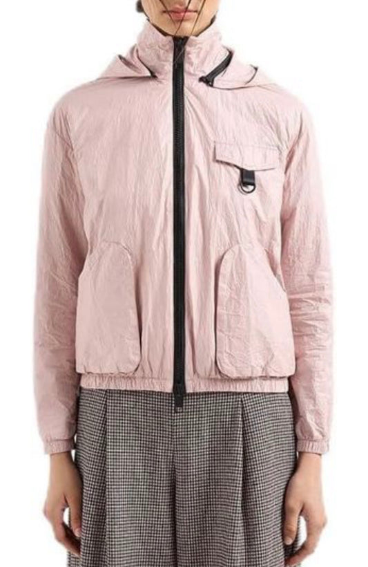 Armani Exchange Icon Cargo Pocket Jacket - Pink