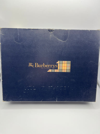 Pre-Loved Burberrys Nova Check Canvas Clutch - Brwn/Beige
