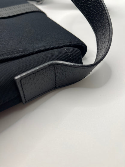 Pre-Loved Burberry Peekaboo Nylon Shoulder Bag - Blk