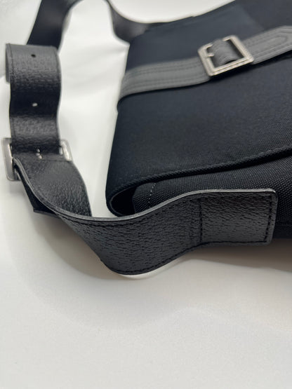 Pre-Loved Burberry Peekaboo Nylon Shoulder Bag - Blk