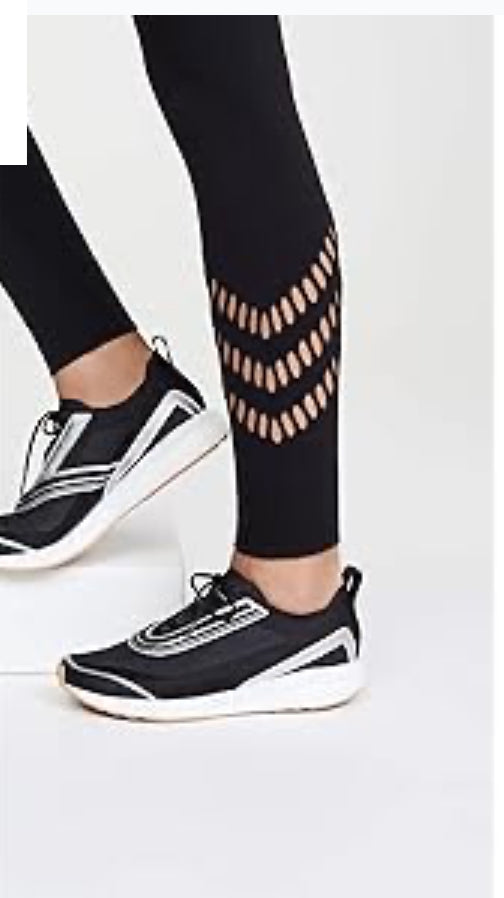 Adidas by Stella McCartney Boston S. Sneakers - Black/Slver 7.5