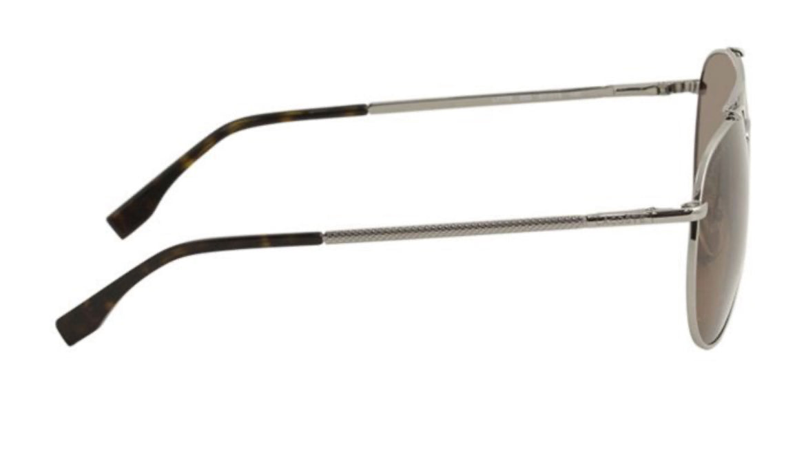 Lacoste Gunmetal Square Sunglasses L177S
