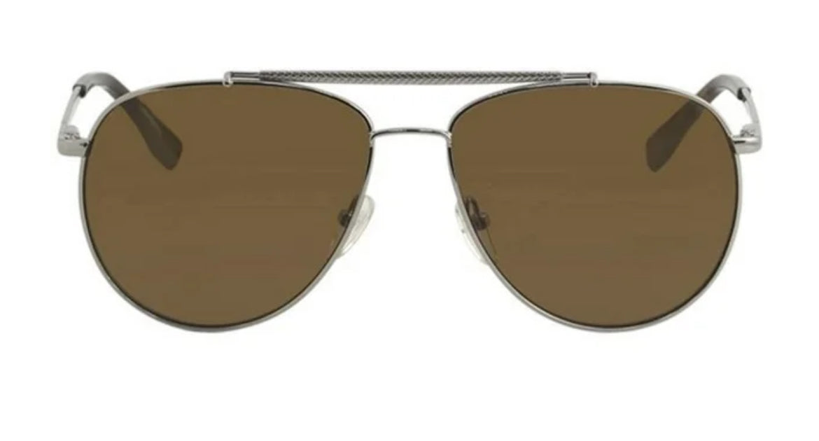 Lacoste Gunmetal Square Sunglasses L177S