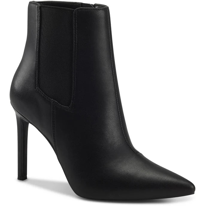 INC Katalina Pointed Toe Stiletto Booties - Black 10