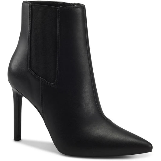 INC Katalina Pointed Toe Stiletto Booties - Black 10