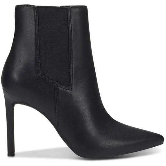 INC Katalina Pointed Toe Stiletto Booties - Black 10