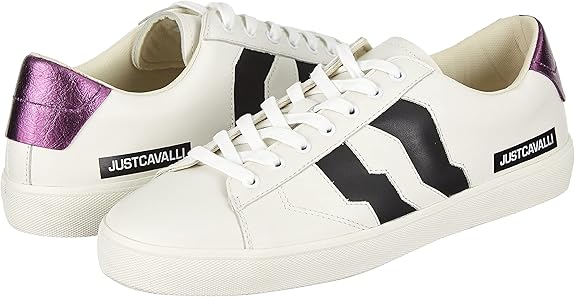 Just Cavalli Men's Sneaker S08WS0170 - Smoke/Wht EU42/US9
