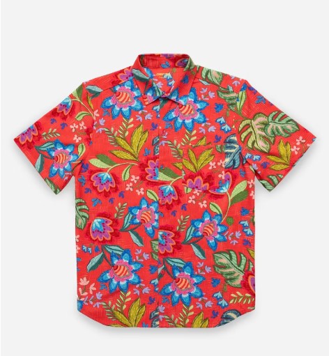 Johnny Was Men's Coverup Shirt - Rumba