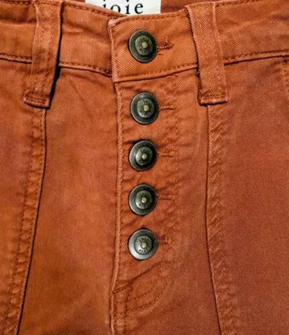 Joie Maxine High Rise Skinny Pants - Umber