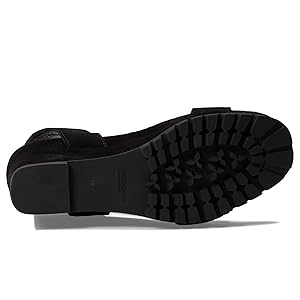 Pedro Garcia Josette Suede Wedge - Black EU 40/US 10