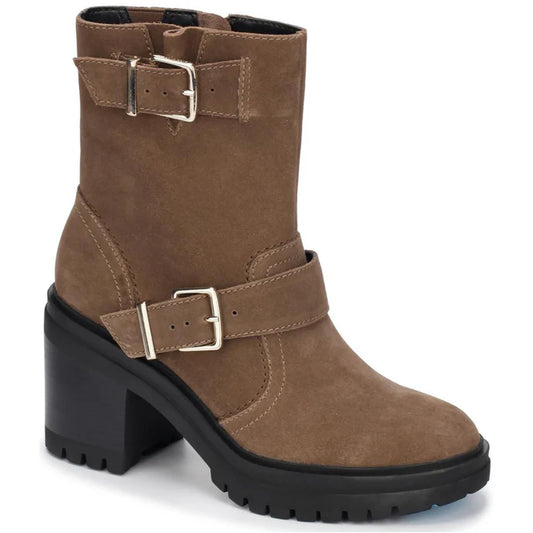 Kenneth Cole New York Rhode Ankle Boots - Dark Taupe 8
